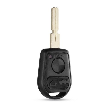 Geschikt voor Bmw autosleutel  behuizing 3 knoppen Oldtimer.