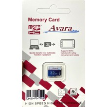 Geheugenkaart Avara 32 GB Micro SDHC Card / Micro SD Kaart.