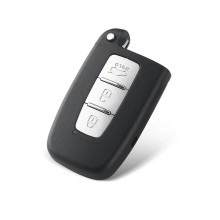 Hyundai autosleutel  behuizing zonder sleutelblad 3 knoppen met Sony batterij.