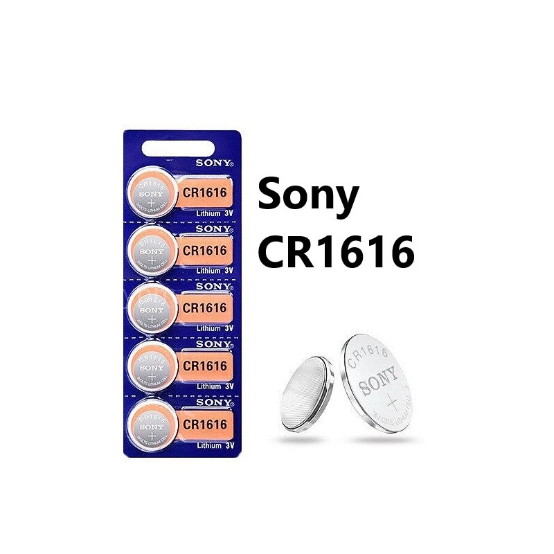 Sony batterij CR1616 in blister 5pack.