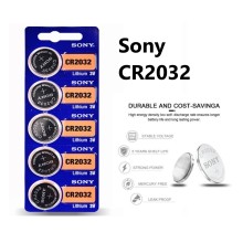 Sony batterij CR2032 in blister 5pack.