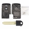 Geschikt voor Toyota sleutel voor Toyota Corolla , Toyota Prius, Toyota autosleutel smart key behuizing met batterij..