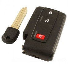 Autosleutel behuizing geschikt voor Toyota Corolla / Toyota Verso / Toyota Prius.