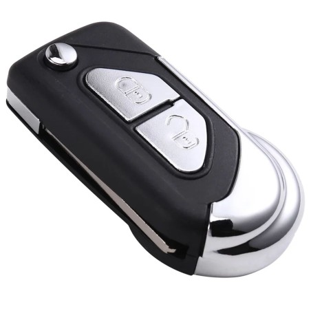 Autosleutel 2 Knoppen geschikt voor Citroën C3 / Citroën DS3 / HU83 sleutelblad.