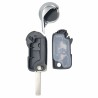 Autosleutel 2 Knoppen geschikt voor Citroën C3 / Citroën DS3 / met batterij / VA2 sleutelblad.