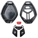 Autosleutelbehuizing 4 knoppen geschikt voor Mitsubishi autosleutel / Mitsubishi Lancer / Mitsubishi Galant / met batterij.