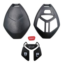 Autosleutelbehuizing 4 knoppen geschikt voor Mitsubishi autosleutel / Mitsubishi Lancer / Mitsubishi Galant / met batterij.