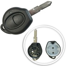 Autosleutel geschikt voor Peugeot sleutel / Peugeot 206 / Peugeot 206 Cabrio / Peugeot 206 Plus / met batterij.