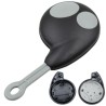 Geschikt voor Cobra 2 knoppen 0678 model 7777 afstandbediening behuizing met batterij Sony CR2032 / autosleutel  behuizing.