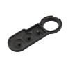 Geschikt voor Fiat autosleutel  behuizing rubber pad 3 knoppen SIPRSC8.