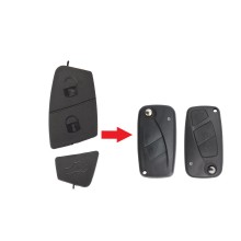 Fiat autosleutel rubber pad 2-3 knoppen SIPRS8 Zwart.