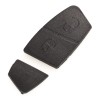 Geschikt voor Fiat autosleutel  behuizing rubber pad 2-3 knoppen SIPRS8 Zwart.