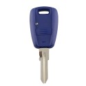 Fiat autosleutel  behuizing 1 knop blauw (punt).