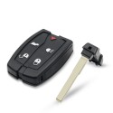 Land rover 5 knoppen smartkey autosleutel  behuizing / Land Rover Freelander.