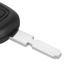 Peugeot autosleutel  behuizing 2 knoppen met NE78 sleutelblad.